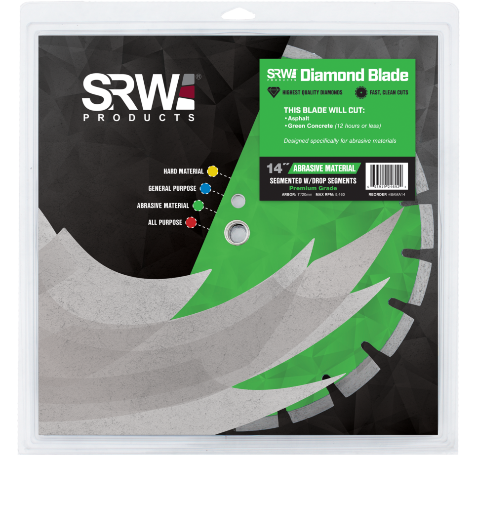 Abrasive Material Blades SRW Products